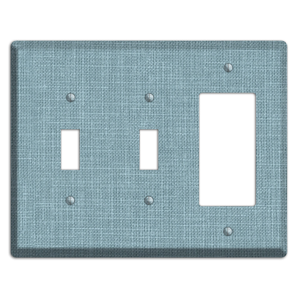 Linen Sky 2 Toggle / Rocker Wallplate