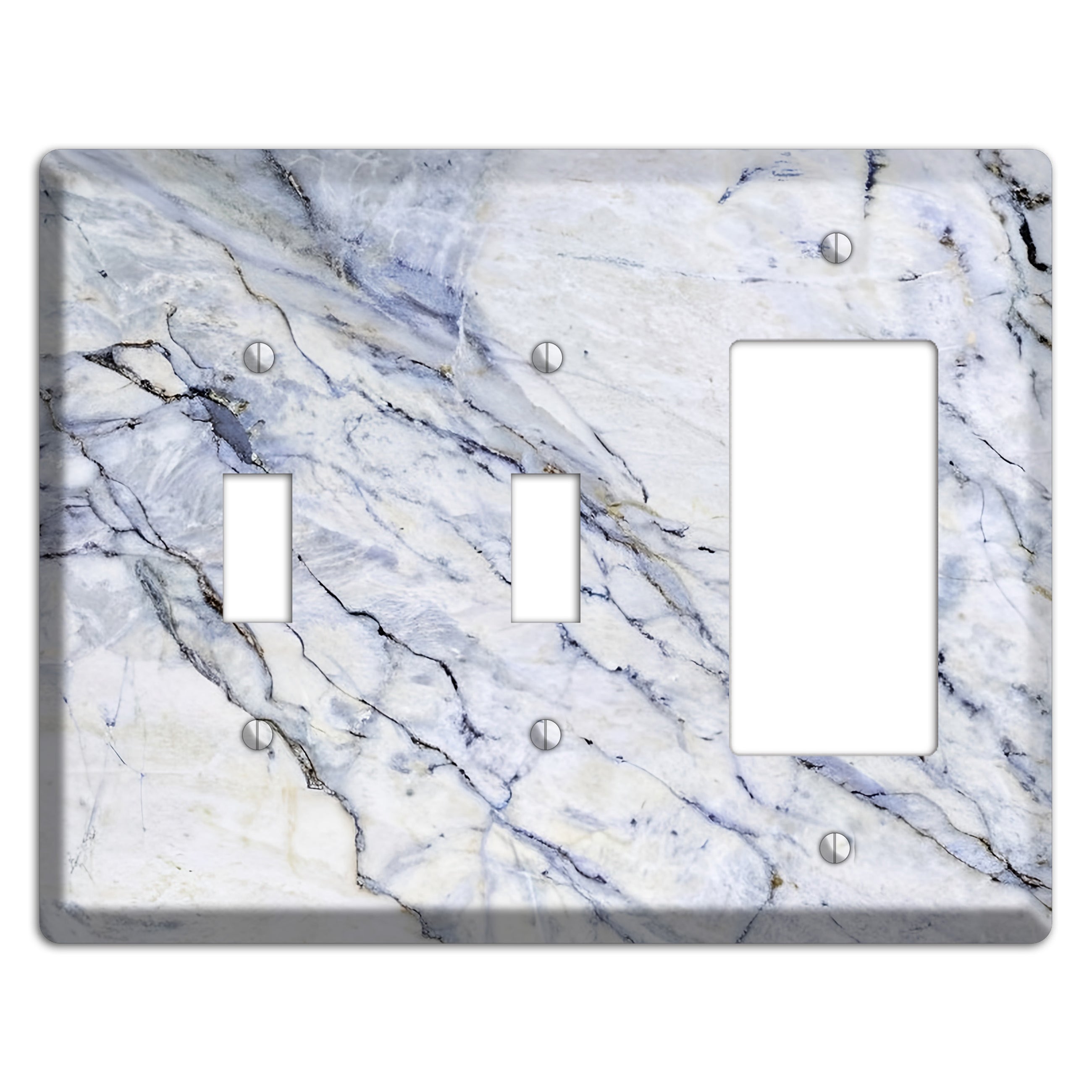 Geyser Marble 2 Toggle / Rocker Wallplate