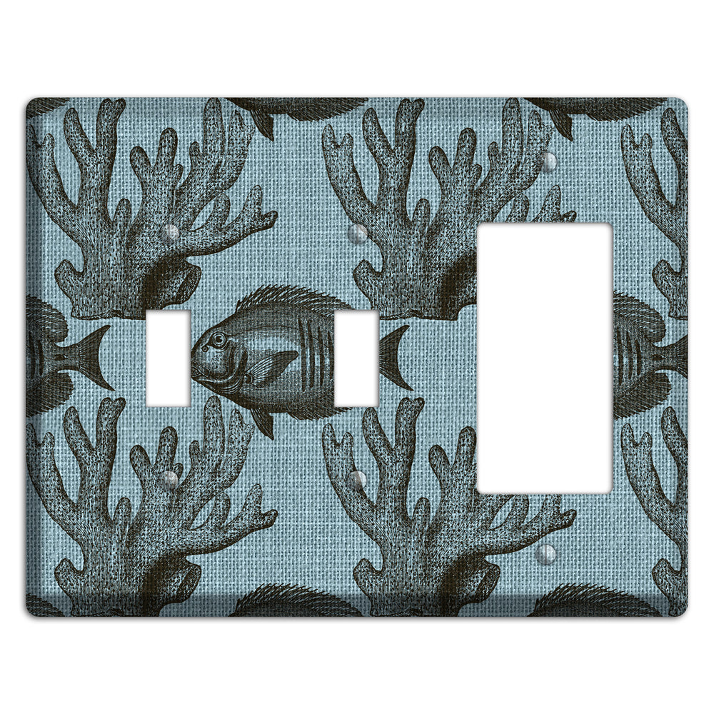 Reef Encounter 2 Toggle / Rocker Wallplate
