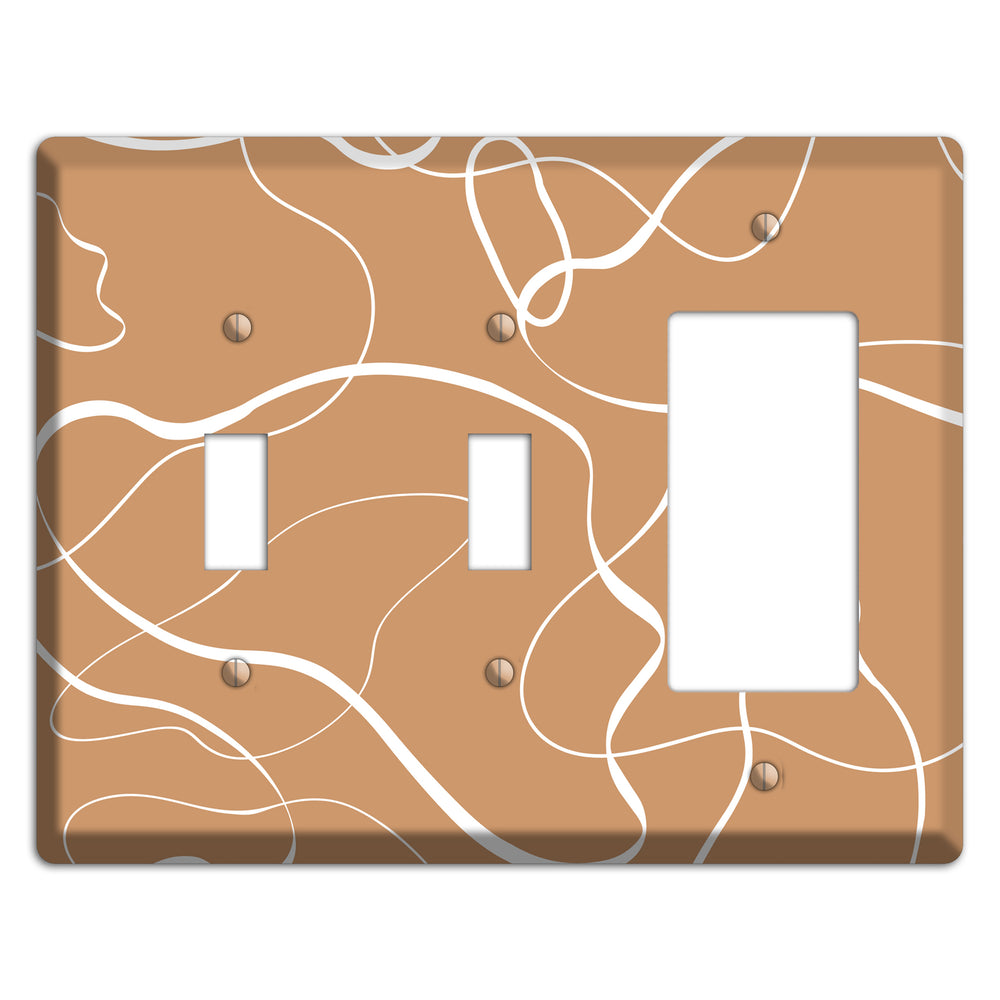 Wandering Thread 2 Toggle / Rocker Wallplate