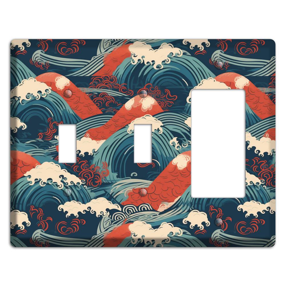 Koi & Tempest 2 Toggle / Rocker Wallplate