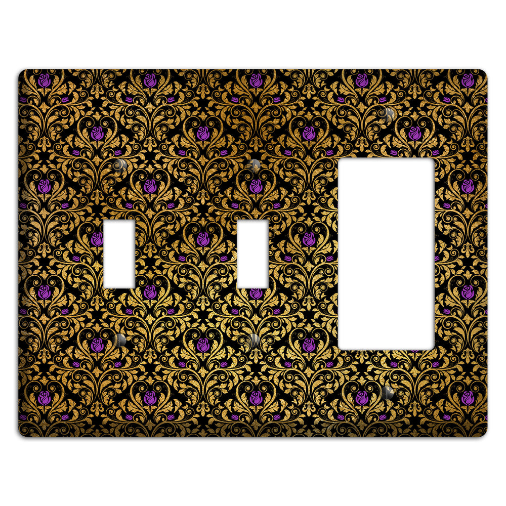 Gilded Masquerade 2 Toggle / Rocker Wallplate