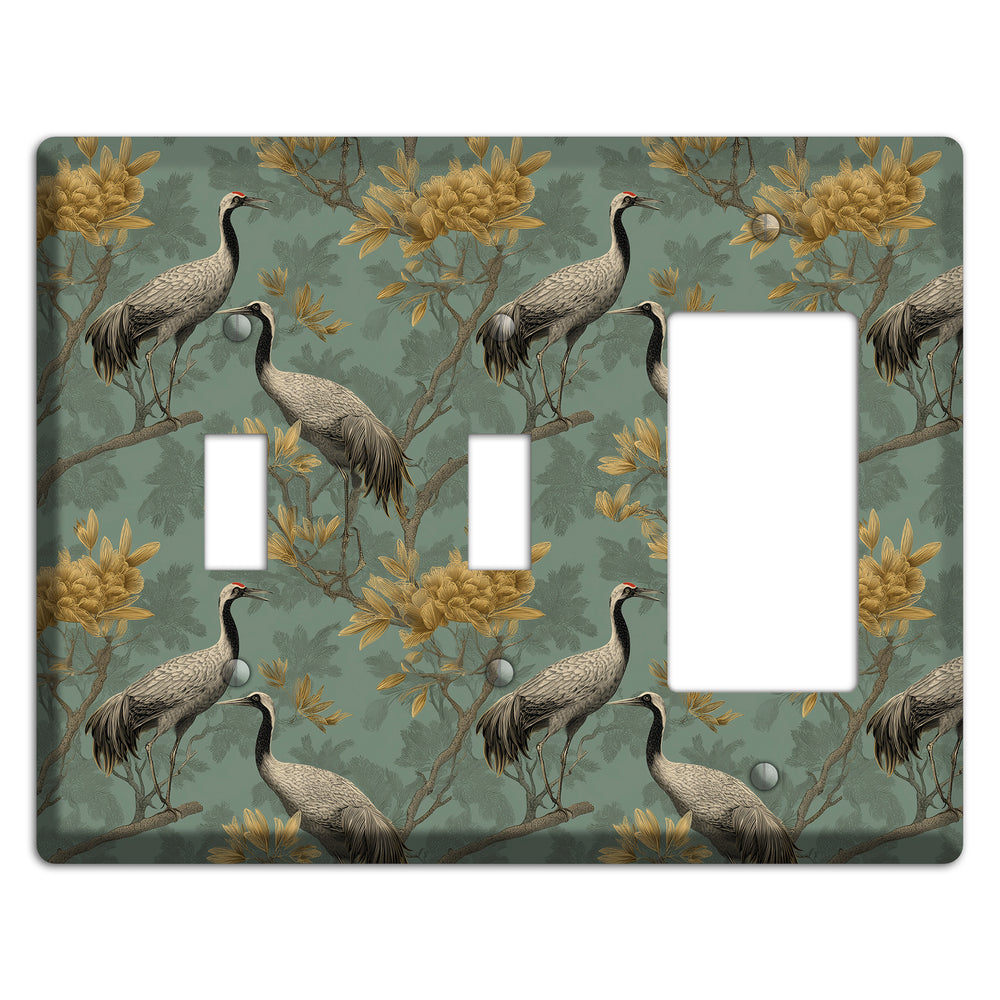 Sage Garden Vigil 2 Toggle / Rocker Wallplate