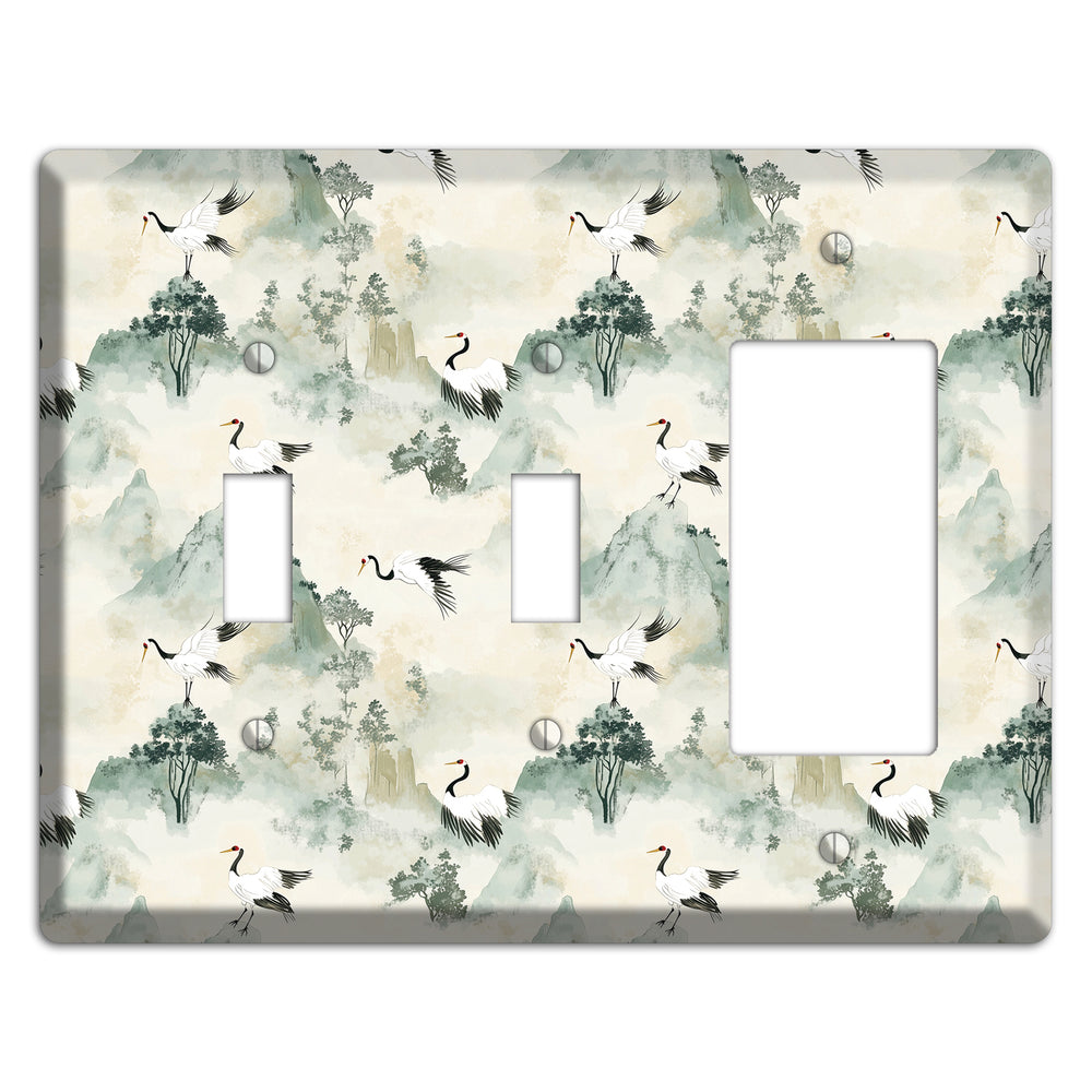 Jade Mountain Passage 2 Toggle / Rocker Wallplate