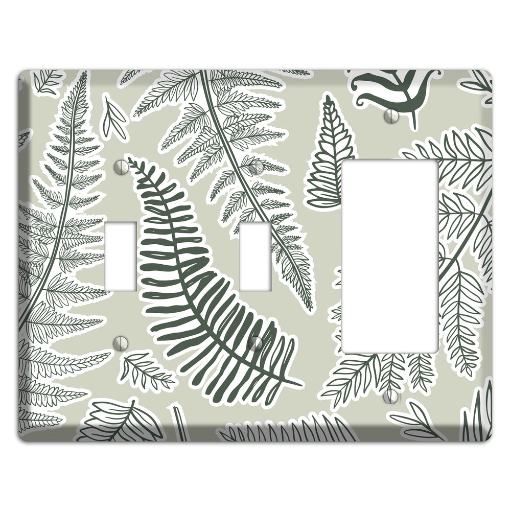 Forest Floor Scatter 2 Toggle / Rocker Wallplate