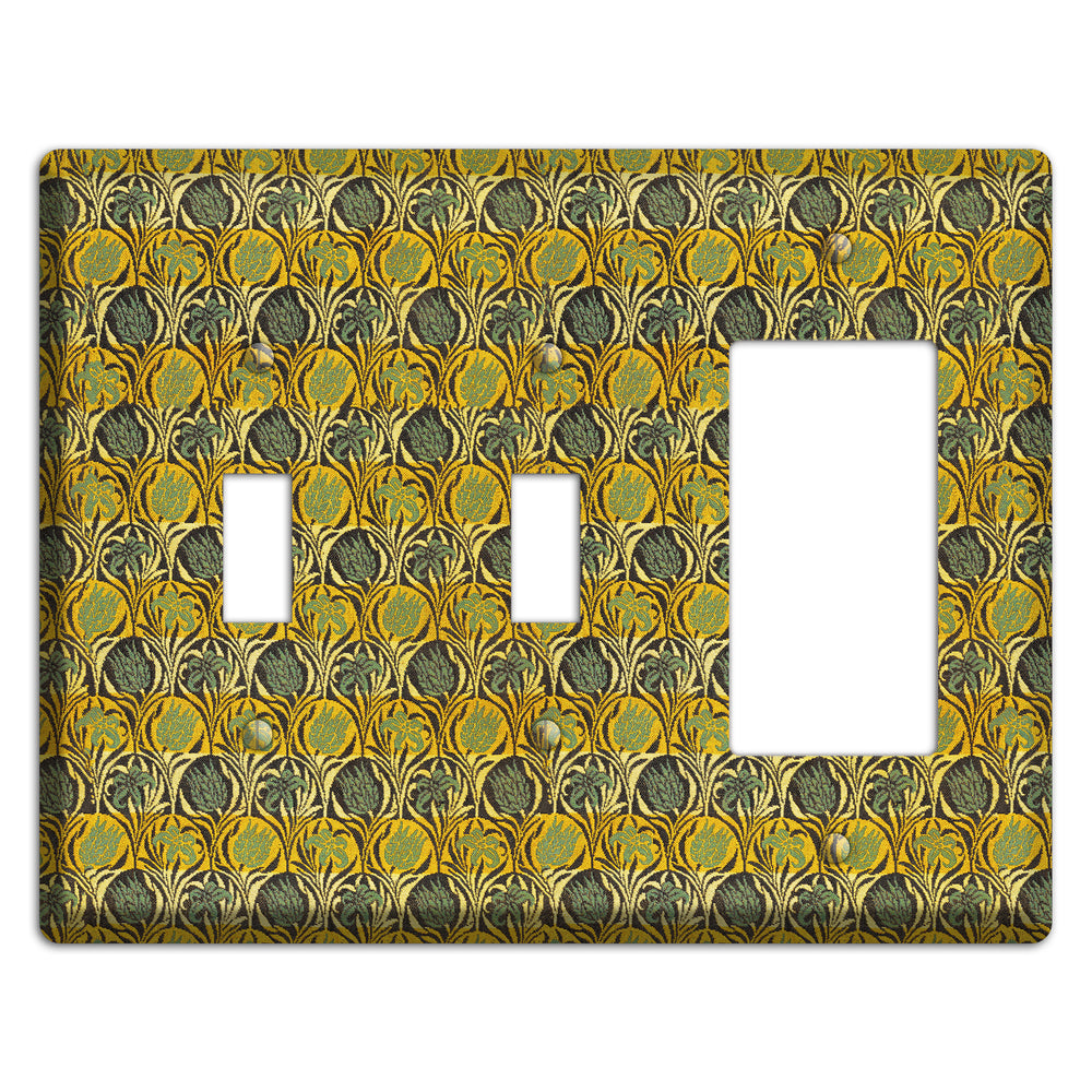 Honeycomb Bloom 2 Toggle / Rocker Wallplate