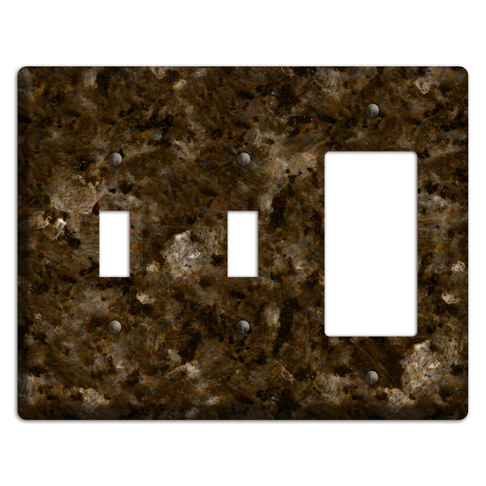 Tropical Brown Granite 2 Toggle / Rocker Wallplate
