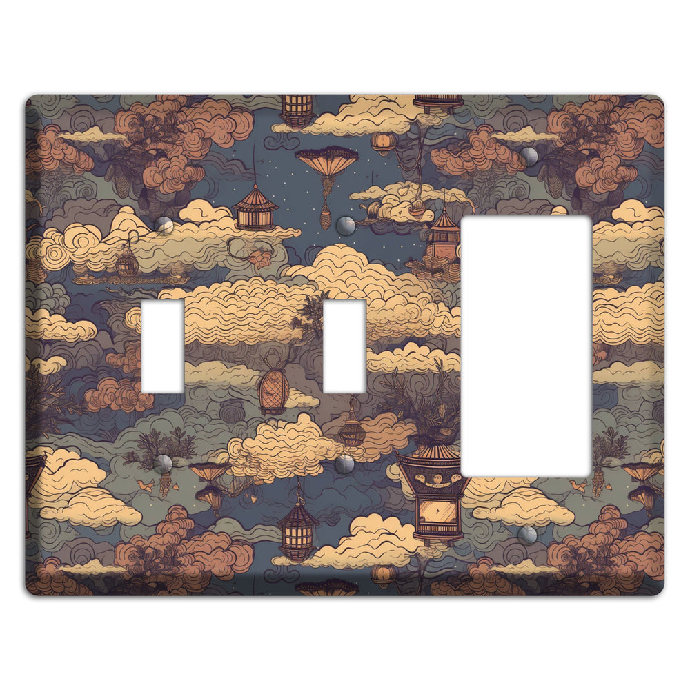 Lantern Sky Realm 2 Toggle / Rocker Wallplate