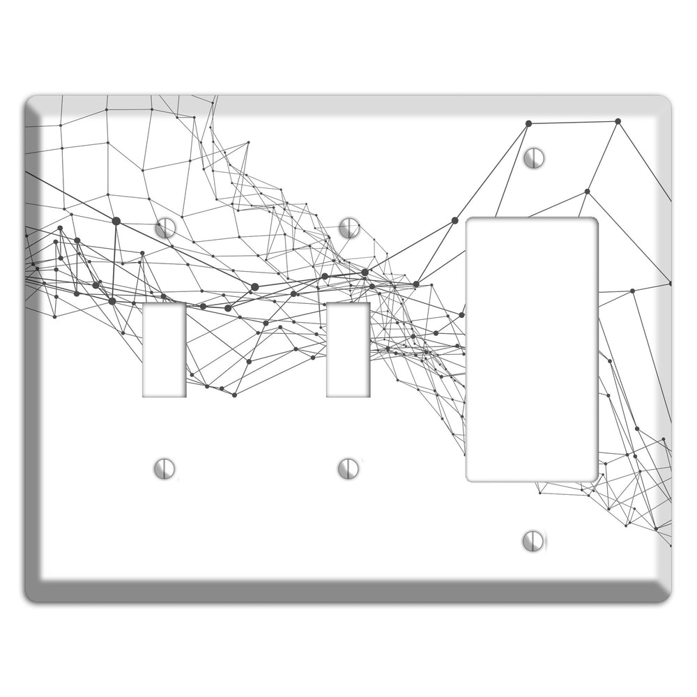 Drift Network Collapse 2 Toggle / Rocker Wallplate