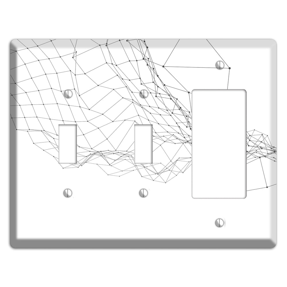 Collapse Into Signal 2 Toggle / Rocker Wallplate