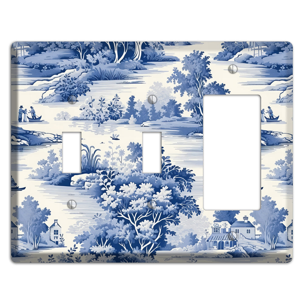 River & Reverie 2 Toggle / Rocker Wallplate