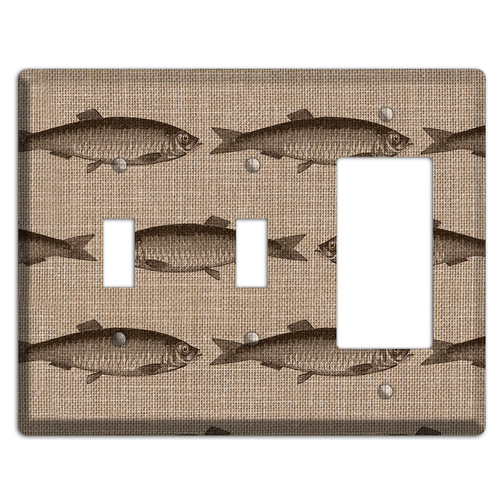Shoal Sketch 2 Toggle / Rocker Wallplate