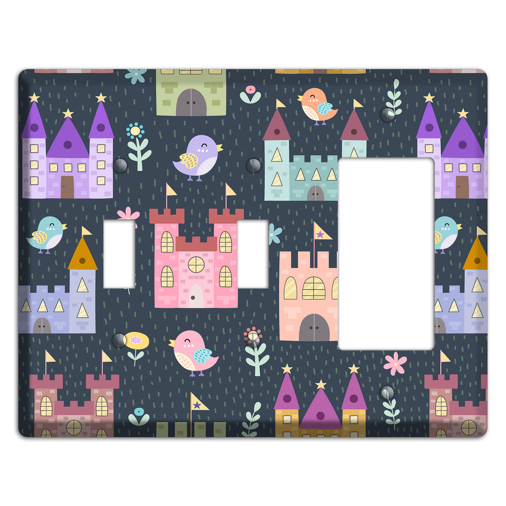 Castle Garden 2 Toggle / Rocker Wallplate
