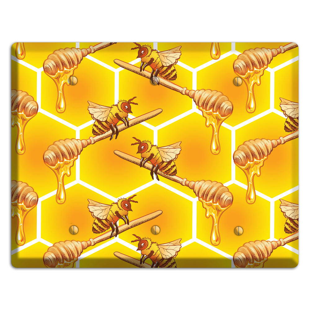 Golden Hive Ritual 3 Blank Wallplate