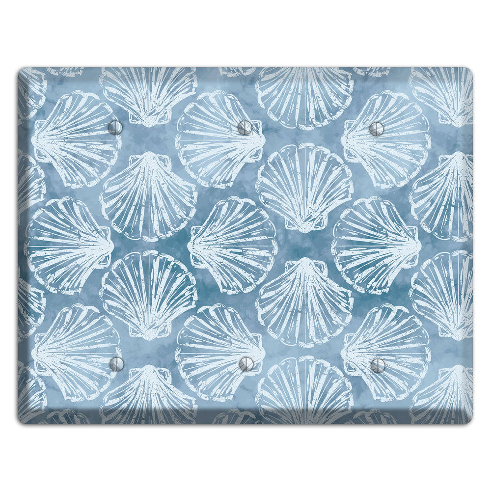 Coastal Shell Drift 3 Blank Wallplate