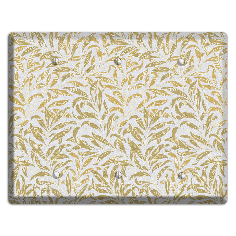 Gilded Meadow 3 Blank Wallplate