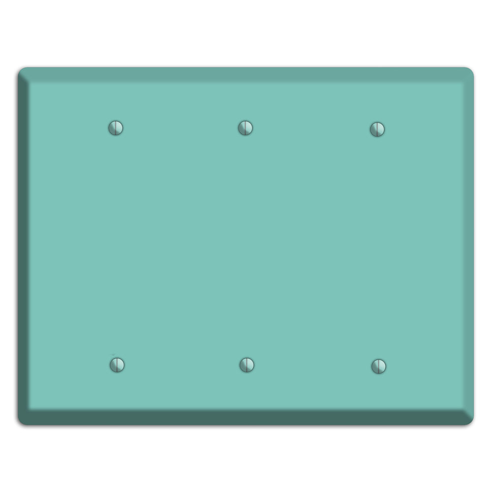 Baxter Seafoam 3 Blank Wallplate