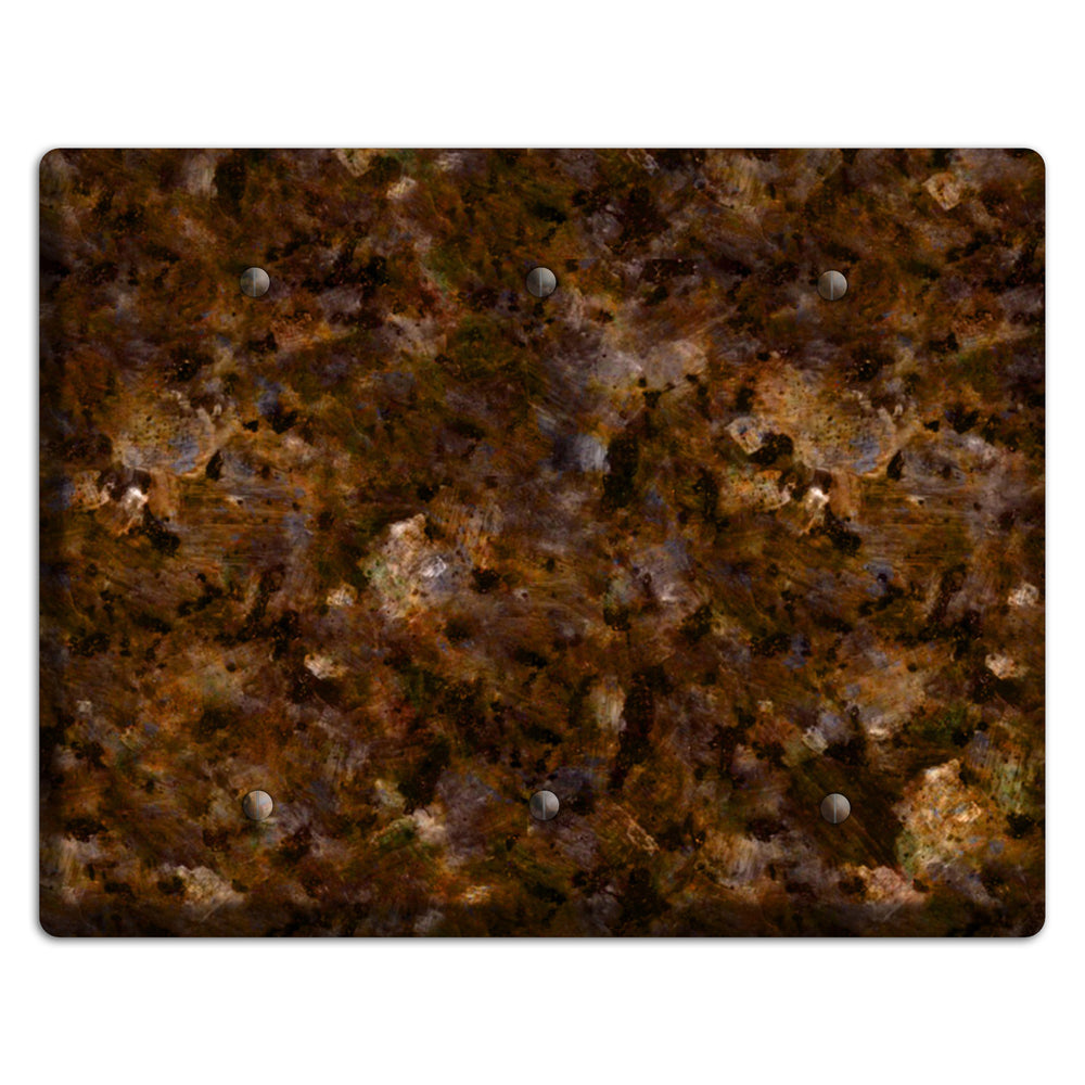 Baltic Green Granite 3 Blank Wallplate