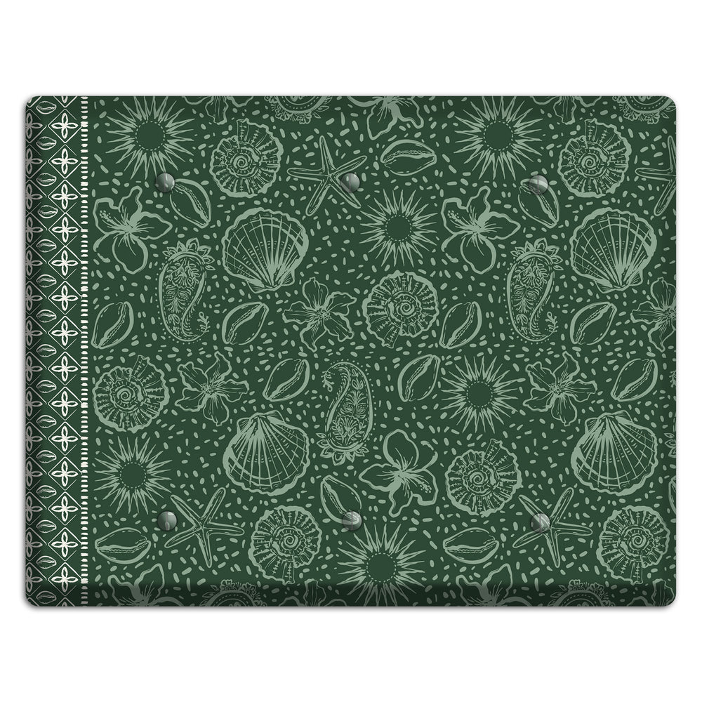 Emerald Tide Reliquary 3 Blank Wallplate