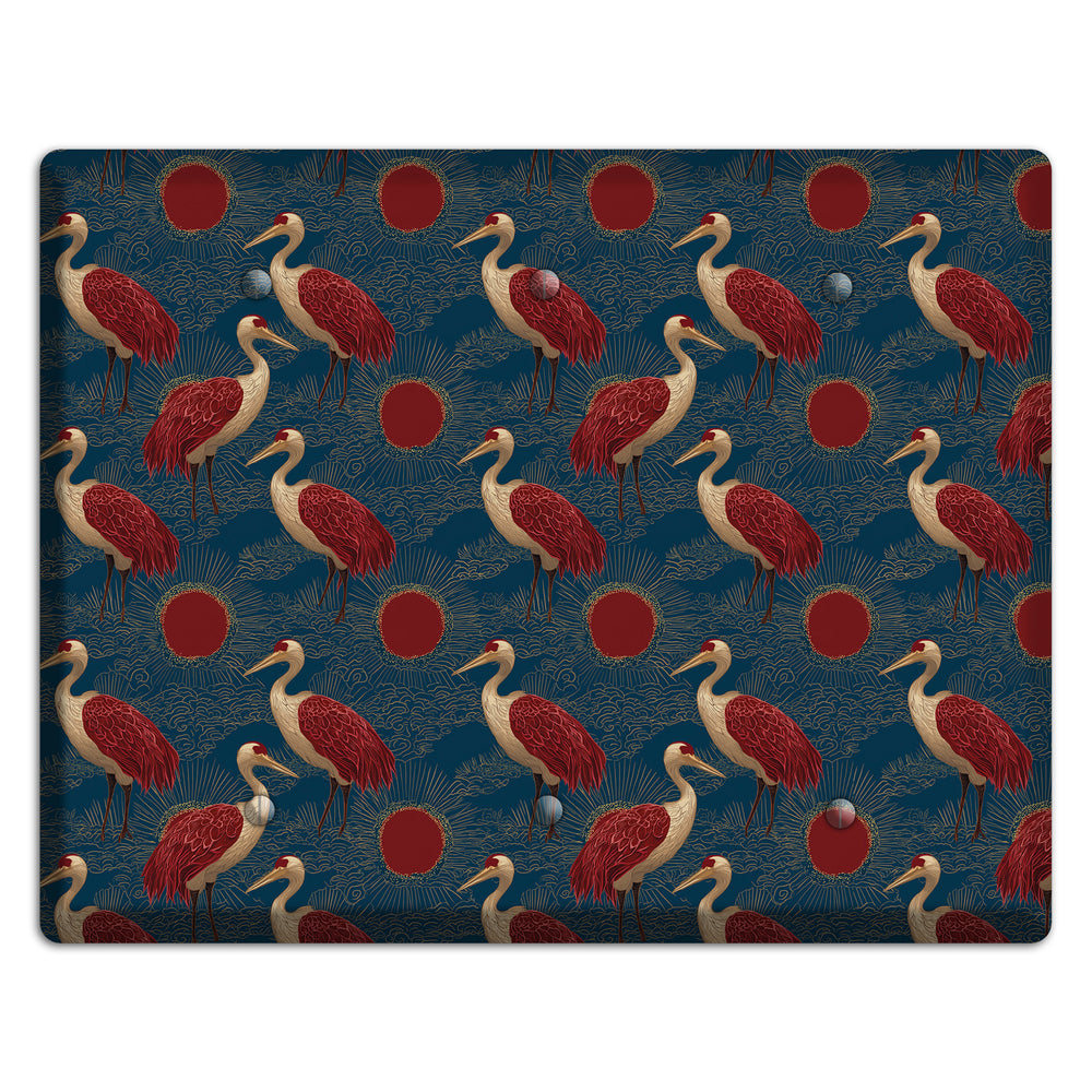 Indigo Sun Vigil 3 Blank Wallplate