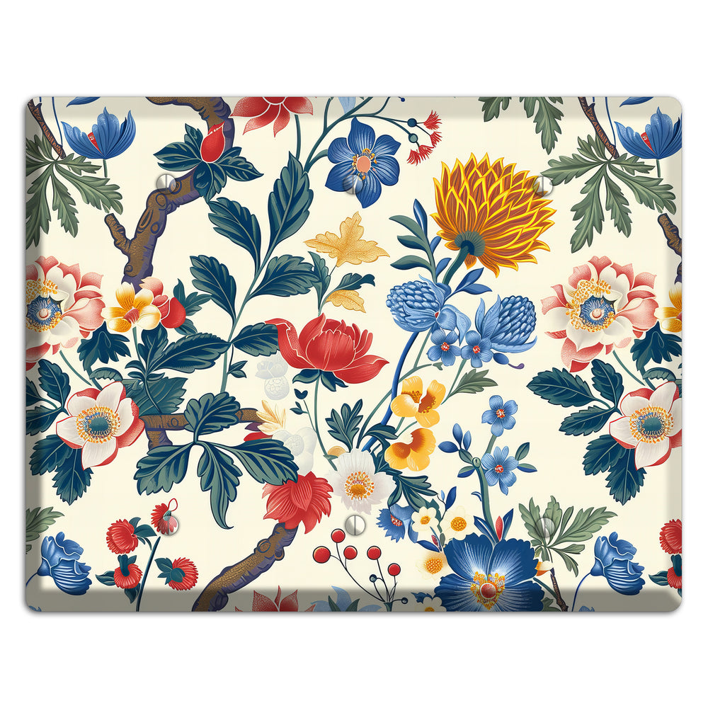 Cottage Garden Reverie 3 Blank Wallplate