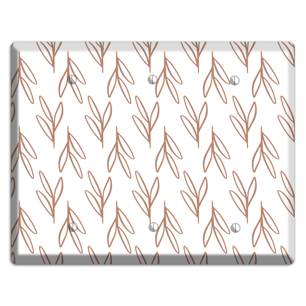 Whisper & Stem 3 Blank Wallplate