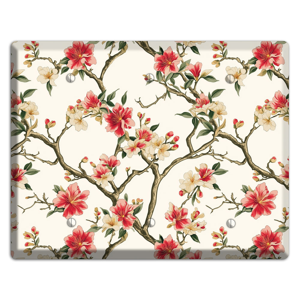 Blossom & Bough 3 Blank Wallplate