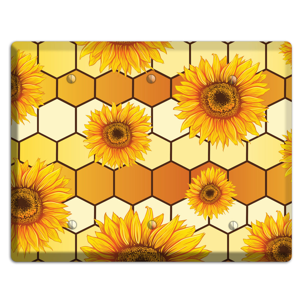 Honeycomb Solstice 3 Blank Wallplate