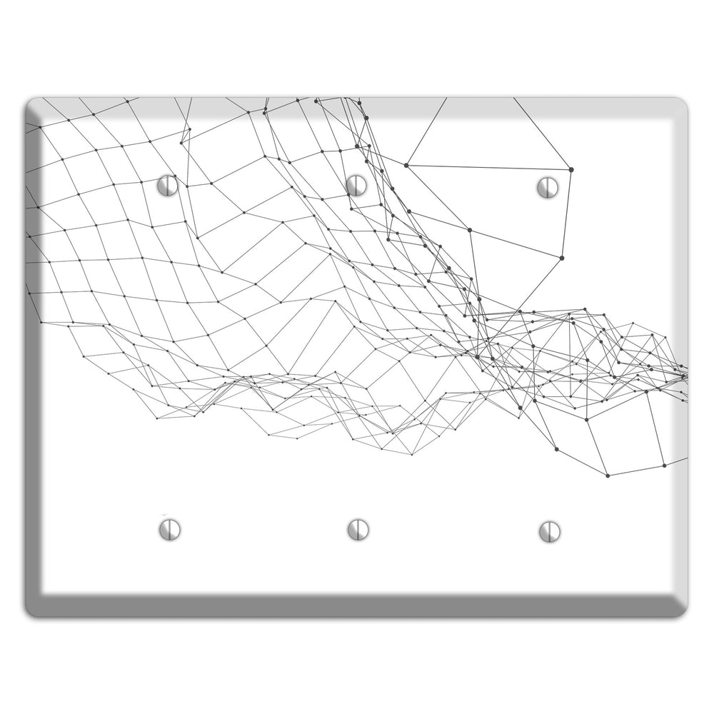 Collapse Into Signal 3 Blank Wallplate
