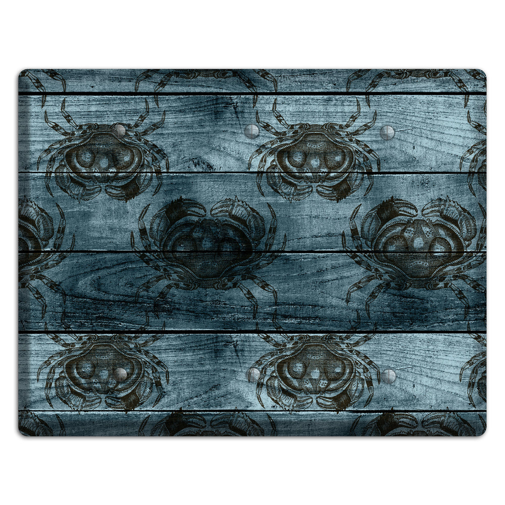 Crabby Waters 3 Blank Wallplate