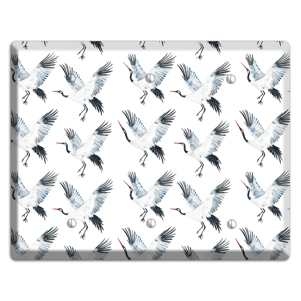 Silver Wing Ascent 3 Blank Wallplate