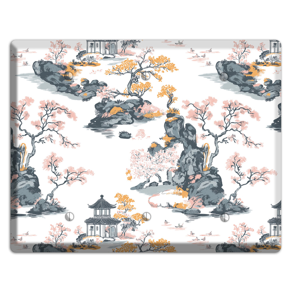 Stone Garden Reverie 3 Blank Wallplate