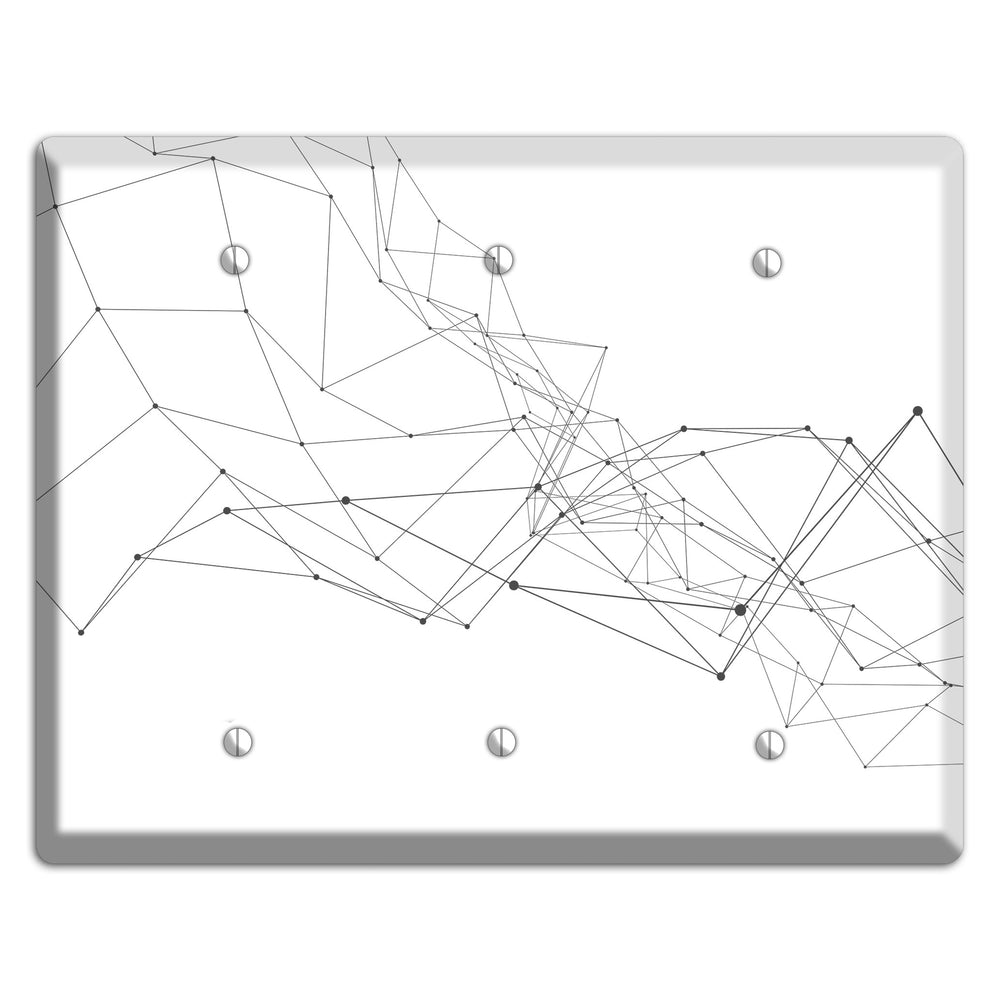 Gossamer Transit Map 3 Blank Wallplate