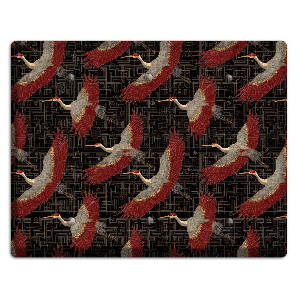 Scarlet Circuit Flight 3 Blank Wallplate