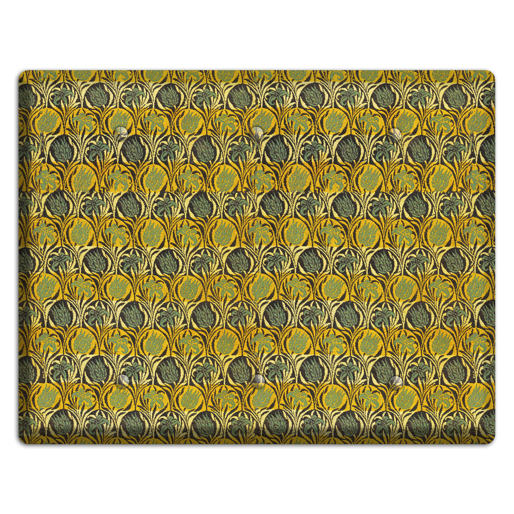 Honeycomb Bloom 3 Blank Wallplate