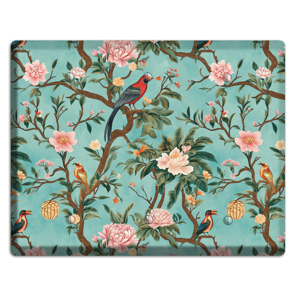 Jade Garden Reverie 3 Blank Wallplate