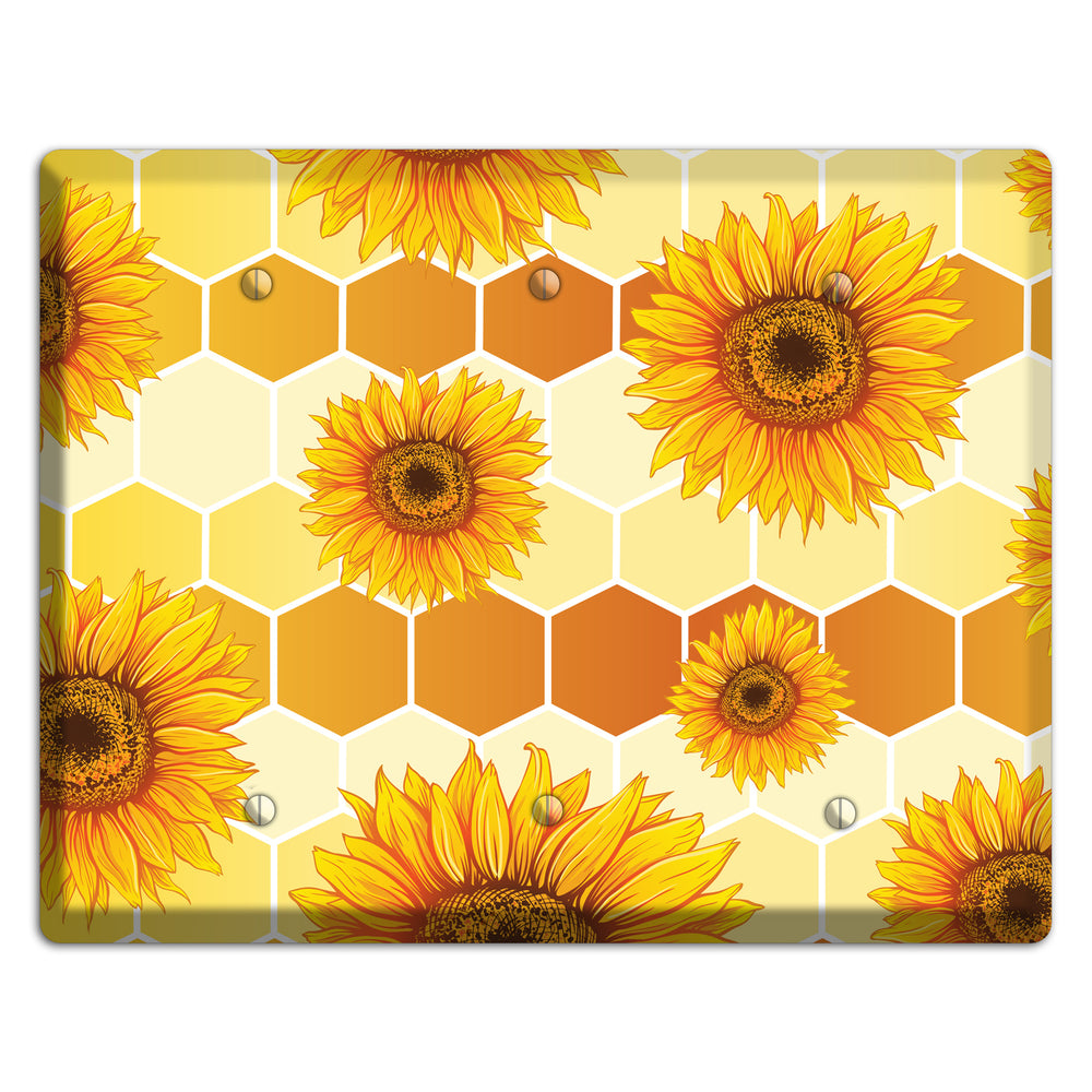 Honeycomb Solstice 3 Blank Wallplate