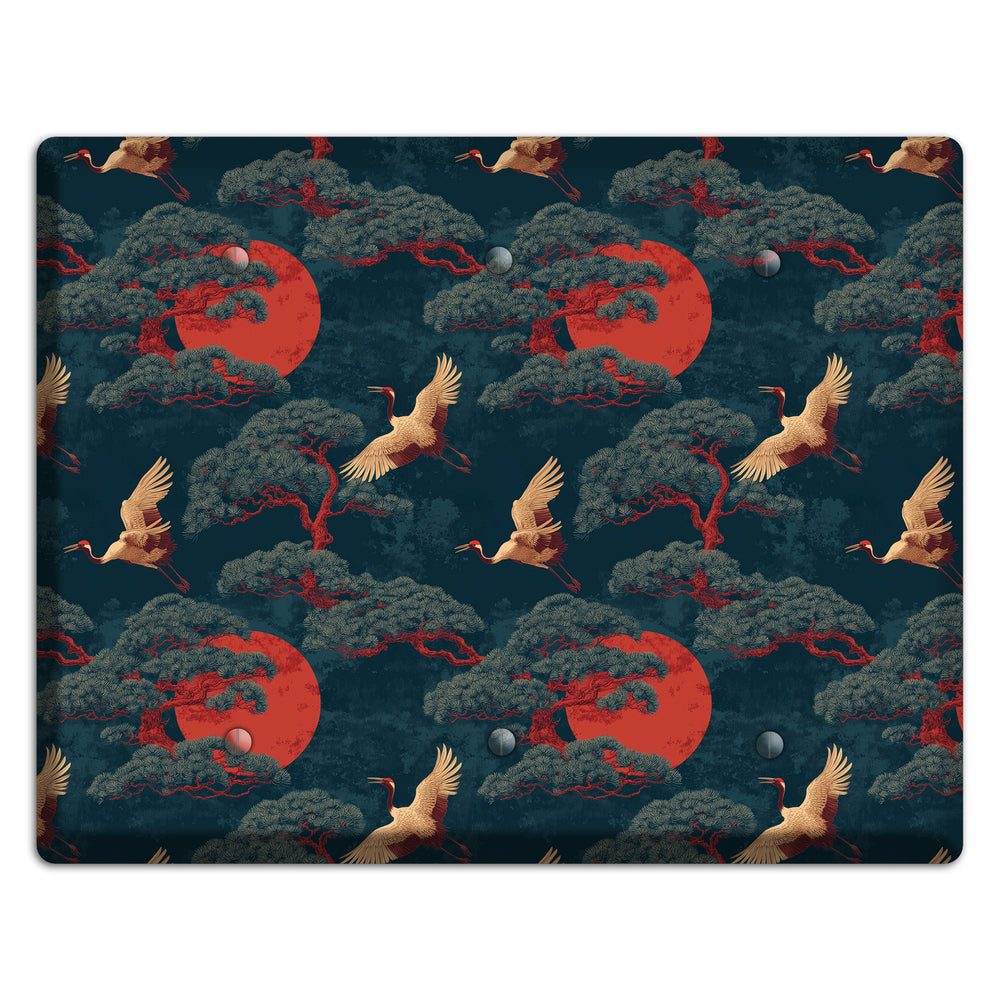 Vermillion Moon Ascent 3 Blank Wallplate