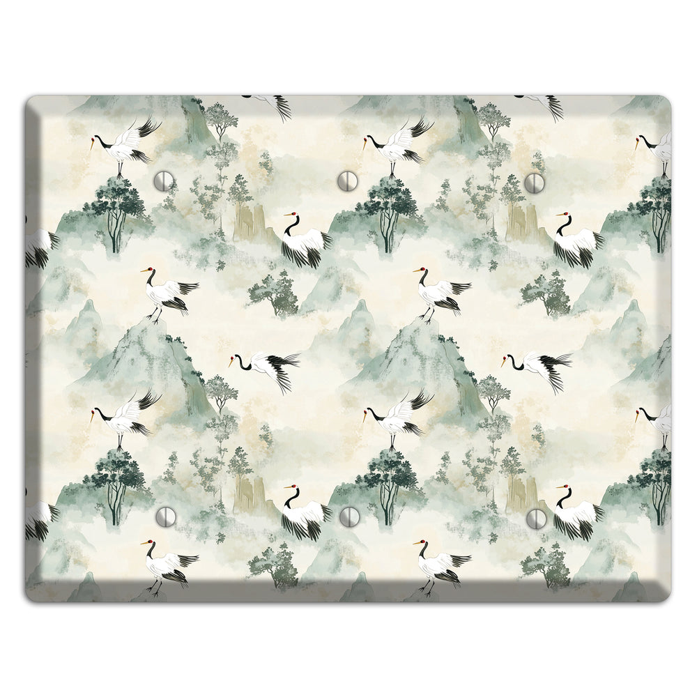 Jade Mountain Passage 3 Blank Wallplate