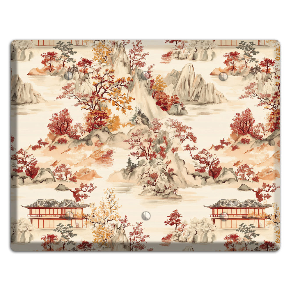 Mountain Autumn Reverie 3 Blank Wallplate