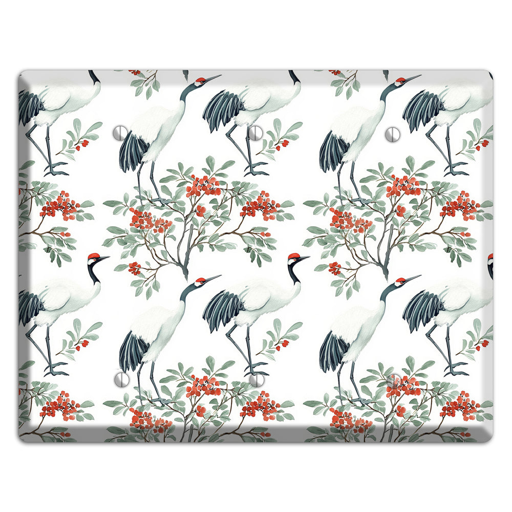 Scarlet Crown Reverie 3 Blank Wallplate