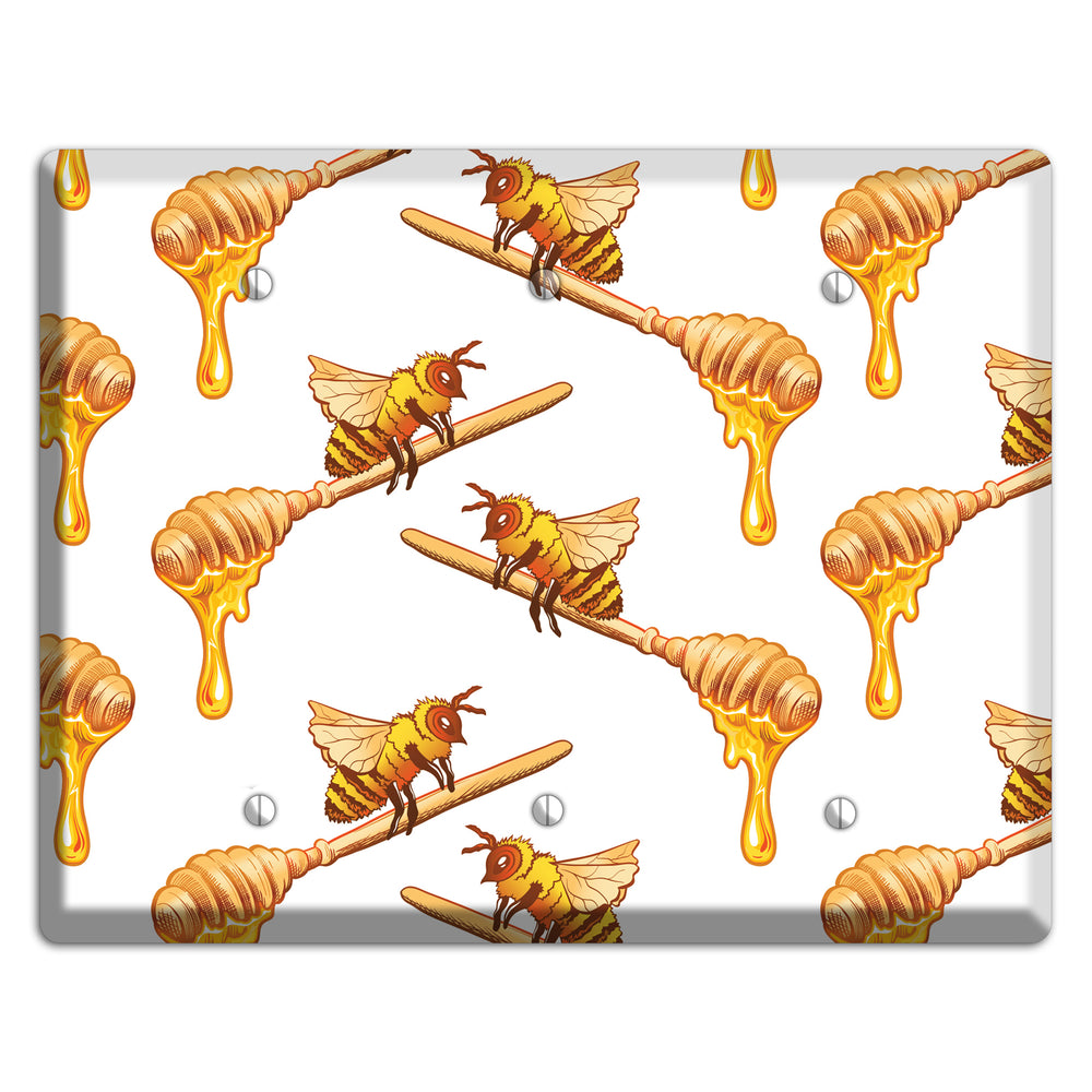 Honey Dipper Scatter 3 Blank Wallplate