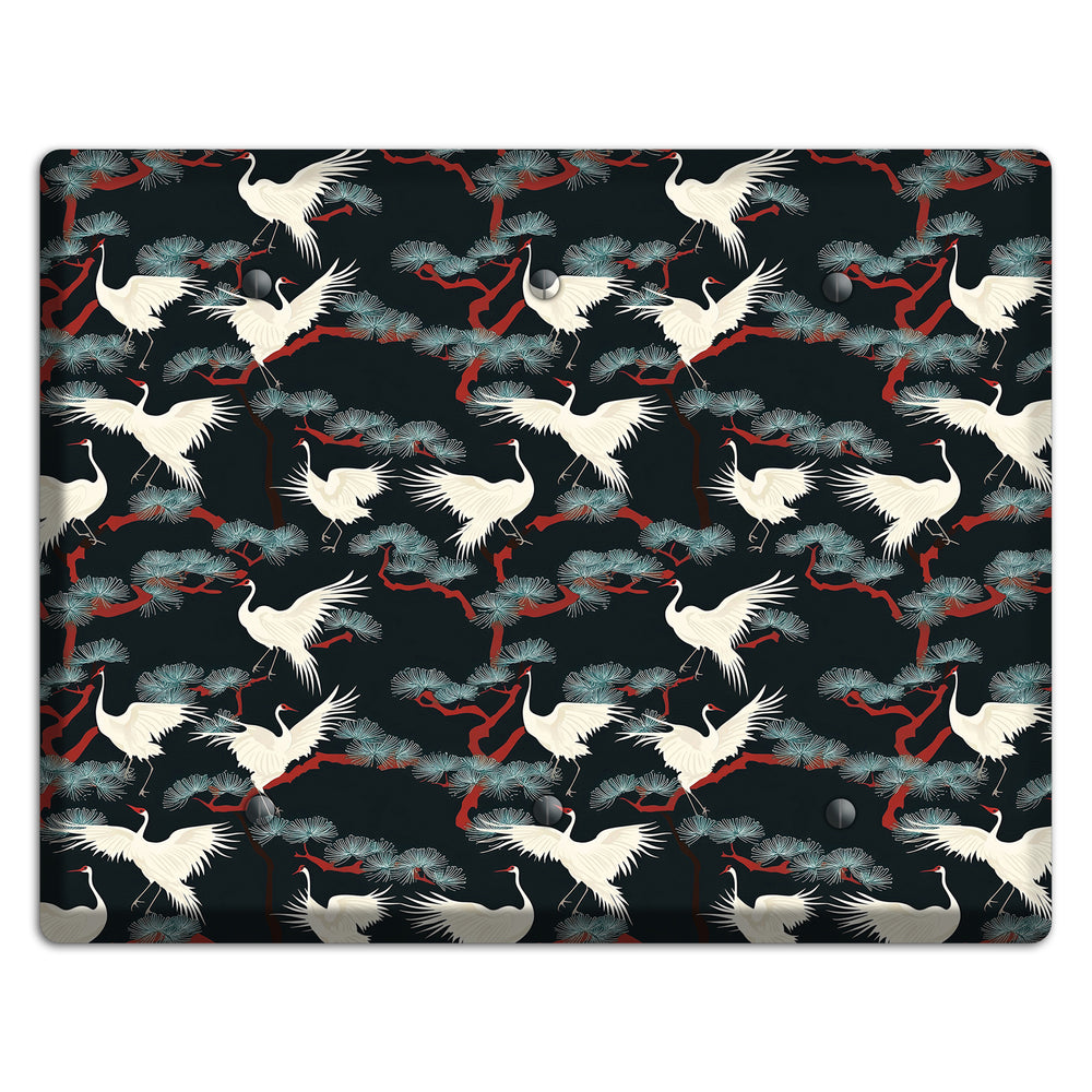 Obsidian Pine Vigil 3 Blank Wallplate