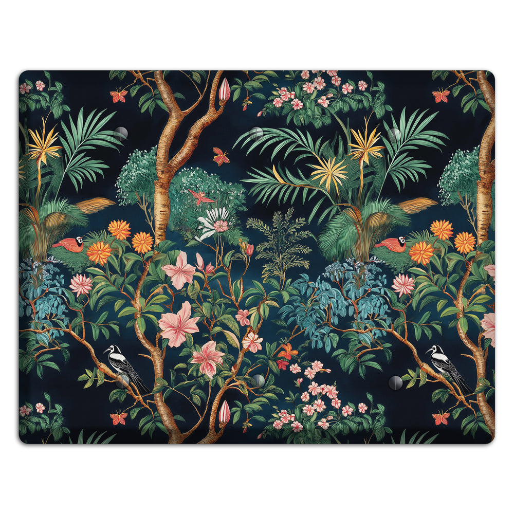 Jungle Nocturne 3 Blank Wallplate