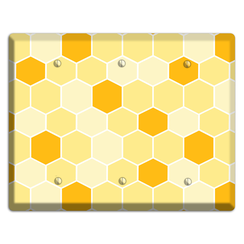 Honeycomb Harvest 3 Blank Wallplate