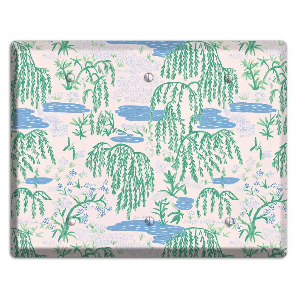 Willow & Still Water 3 Blank Wallplate