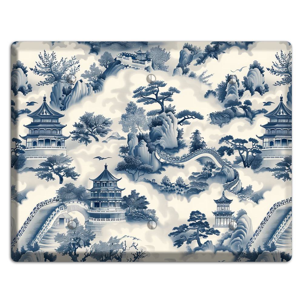 Imperial Mist 3 Blank Wallplate