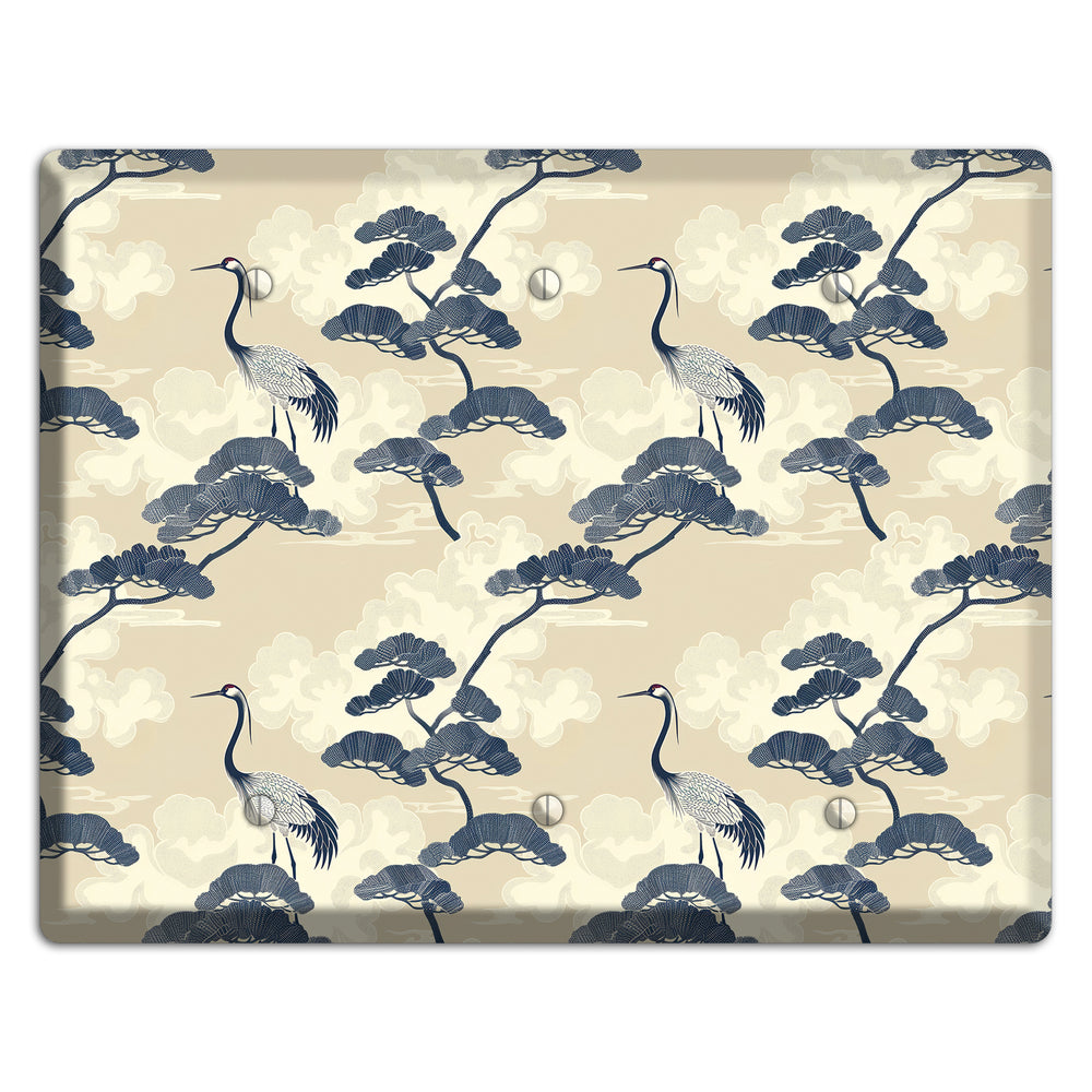 Indigo Pine Serenity 3 Blank Wallplate