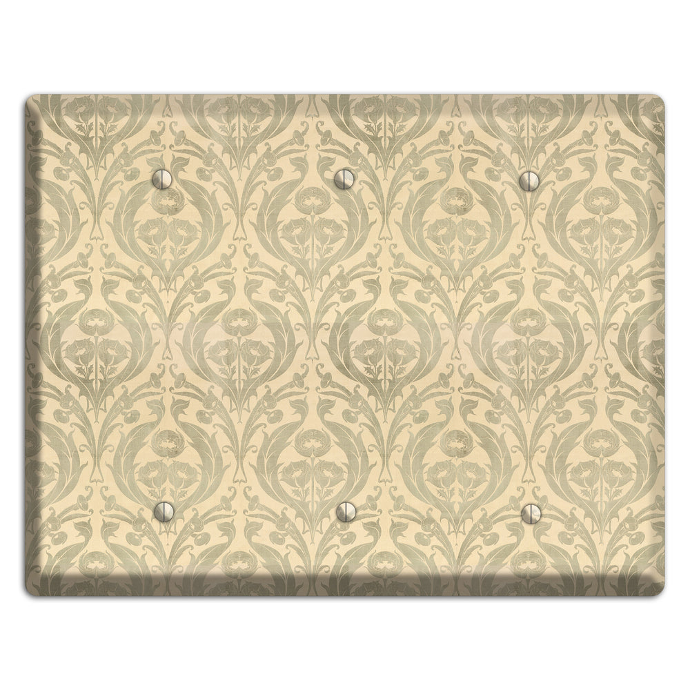 Whispered Thistle 3 Blank Wallplate