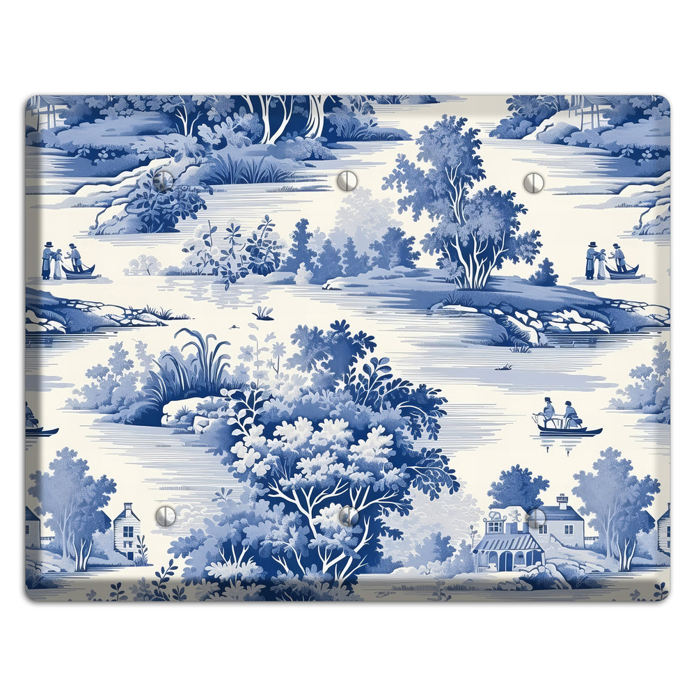 River & Reverie 3 Blank Wallplate